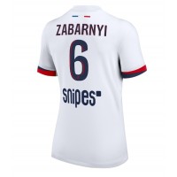 Camiseta Paris Saint-Germain Illia Zabarnyi #6 Visitante Equipación para mujer 2025-26 manga corta
